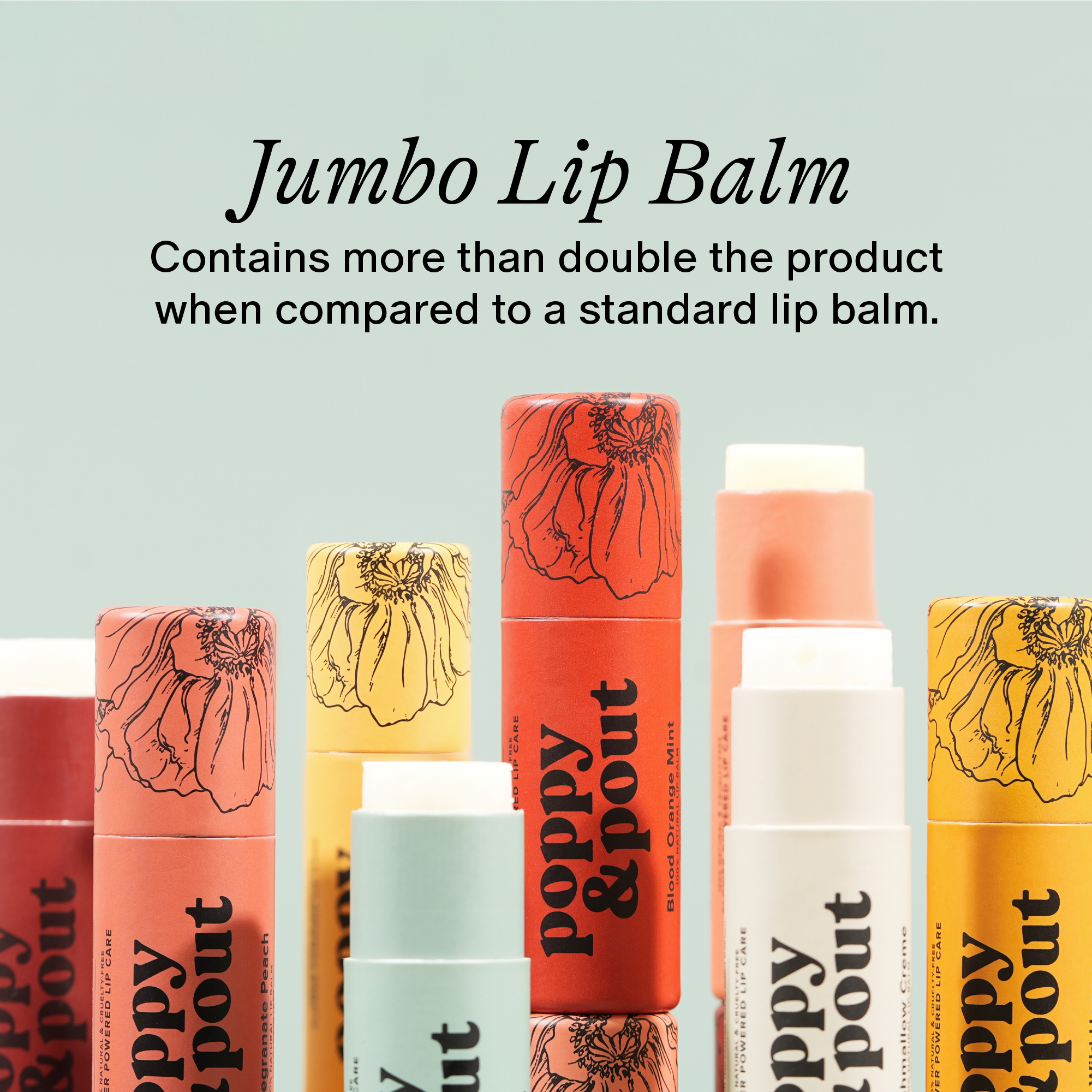 Lip Balm, Pink Grapefruit Poppy & Pout- Tilden Co.