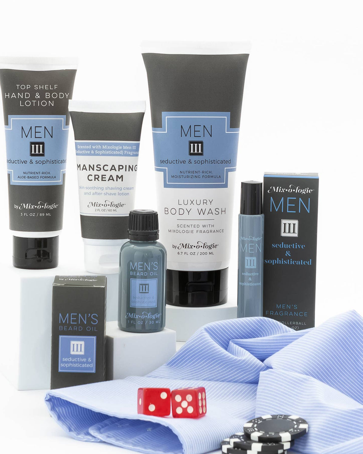 Men's III (Seductive & Sophisticated) | Beard Oil Mixologie- Tilden Co.