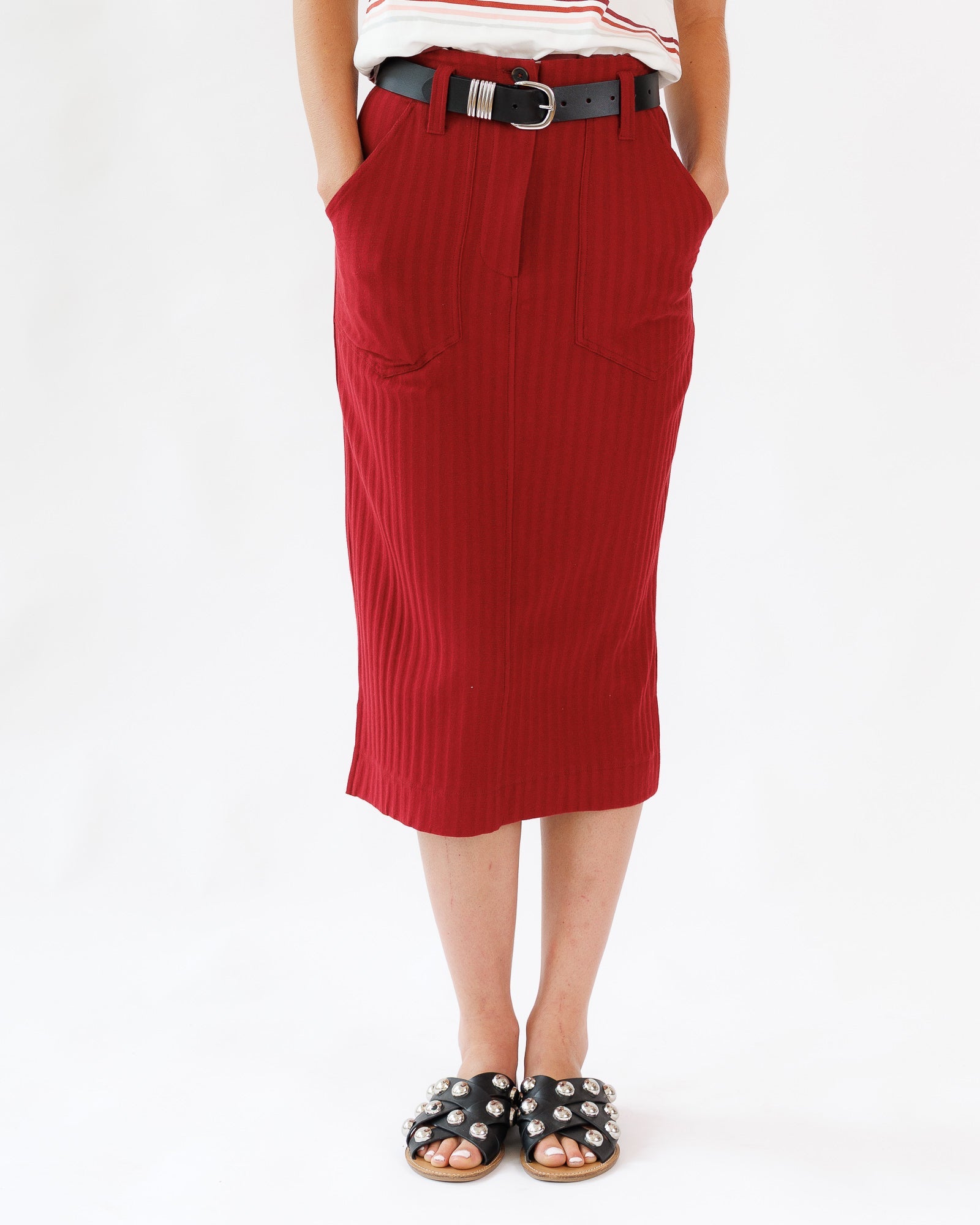 On Point Skirt Skirts Downeast- Tilden Co.