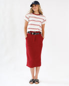 On Point Skirt Skirts Downeast- Tilden Co.