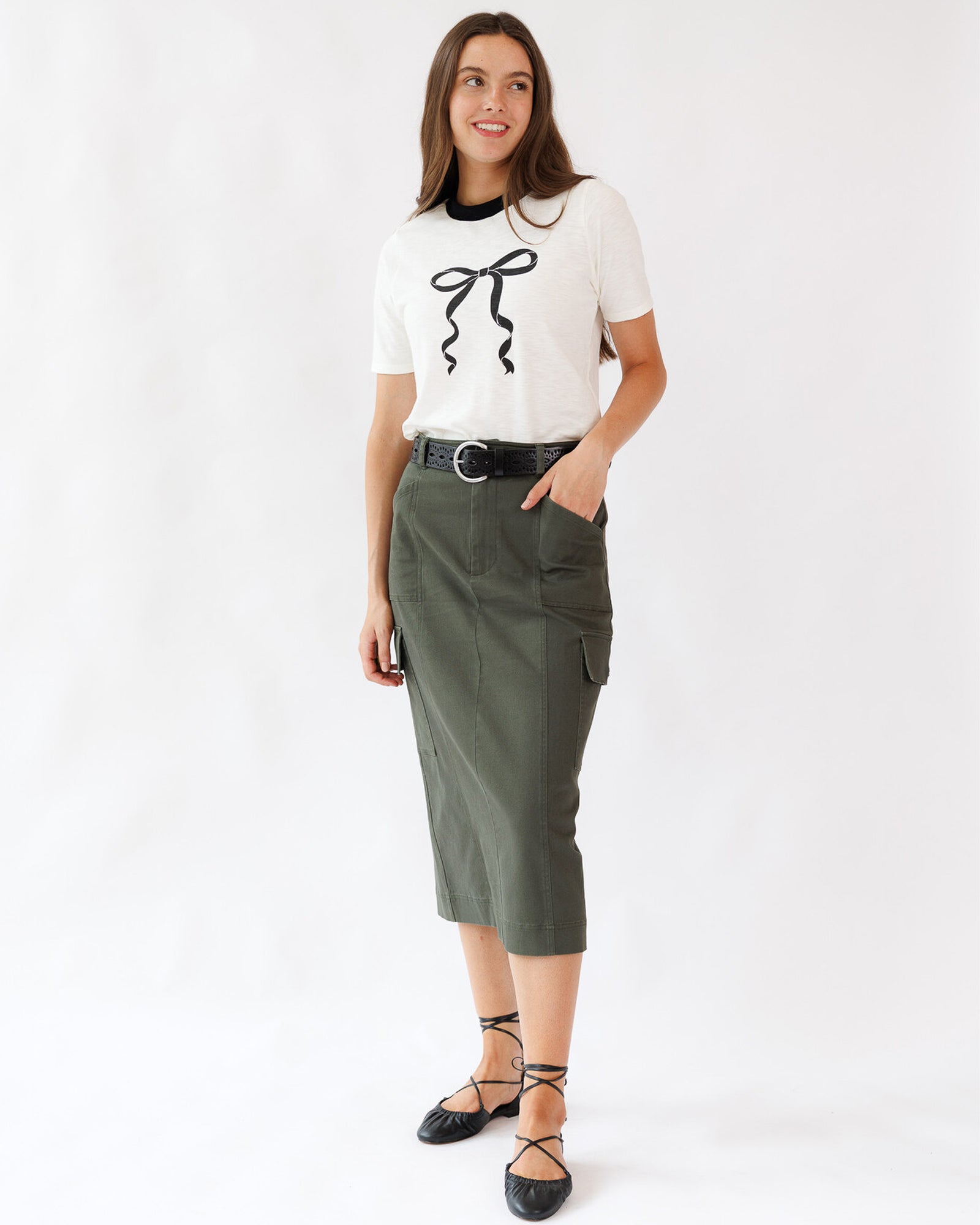 Demure Tee Tops Downeast- Tilden Co.