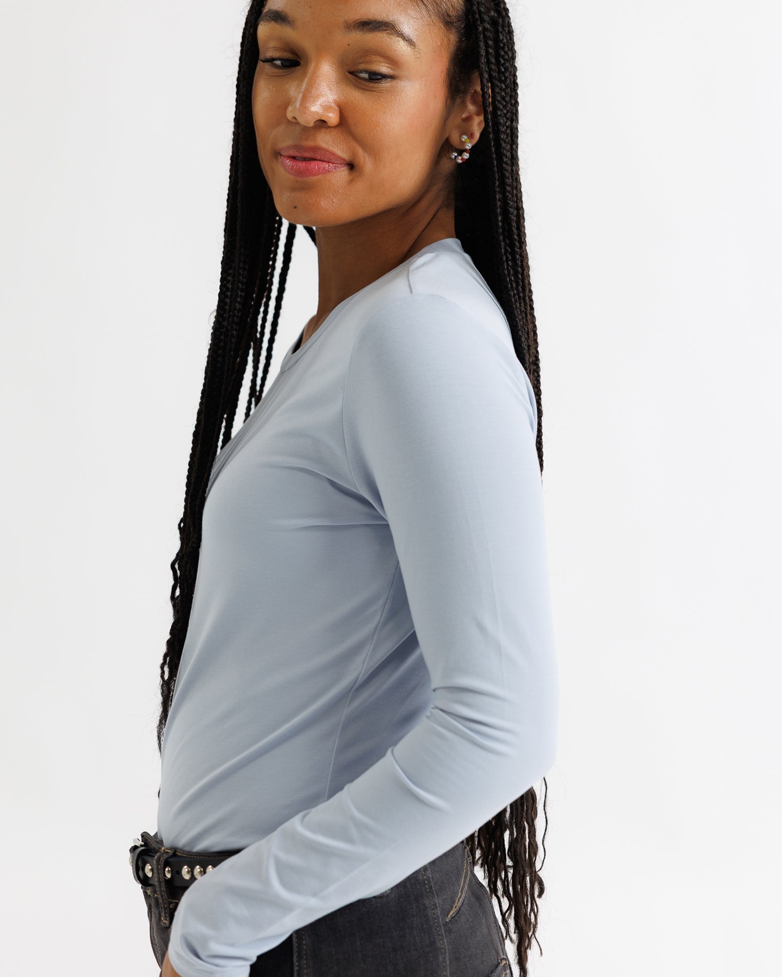 Essential Long Sleeve Tee Tops Downeast- Tilden Co.