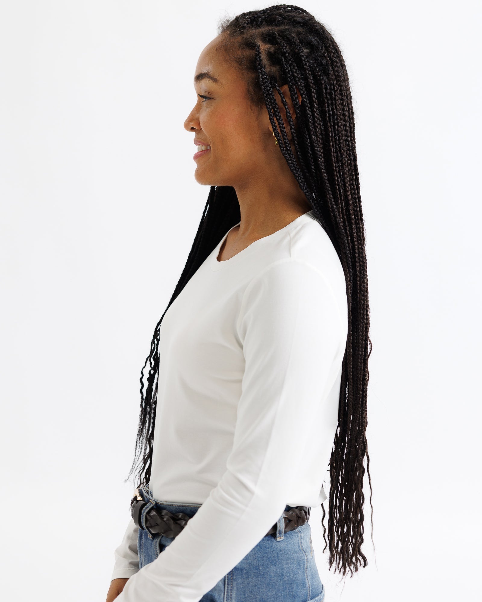 Essential Long Sleeve Tee Tops Downeast- Tilden Co.