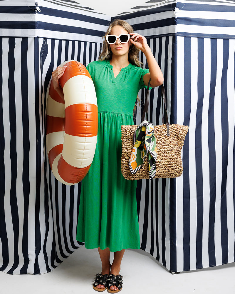 Popover Pocket Dress Dresses Downeast- Tilden Co.