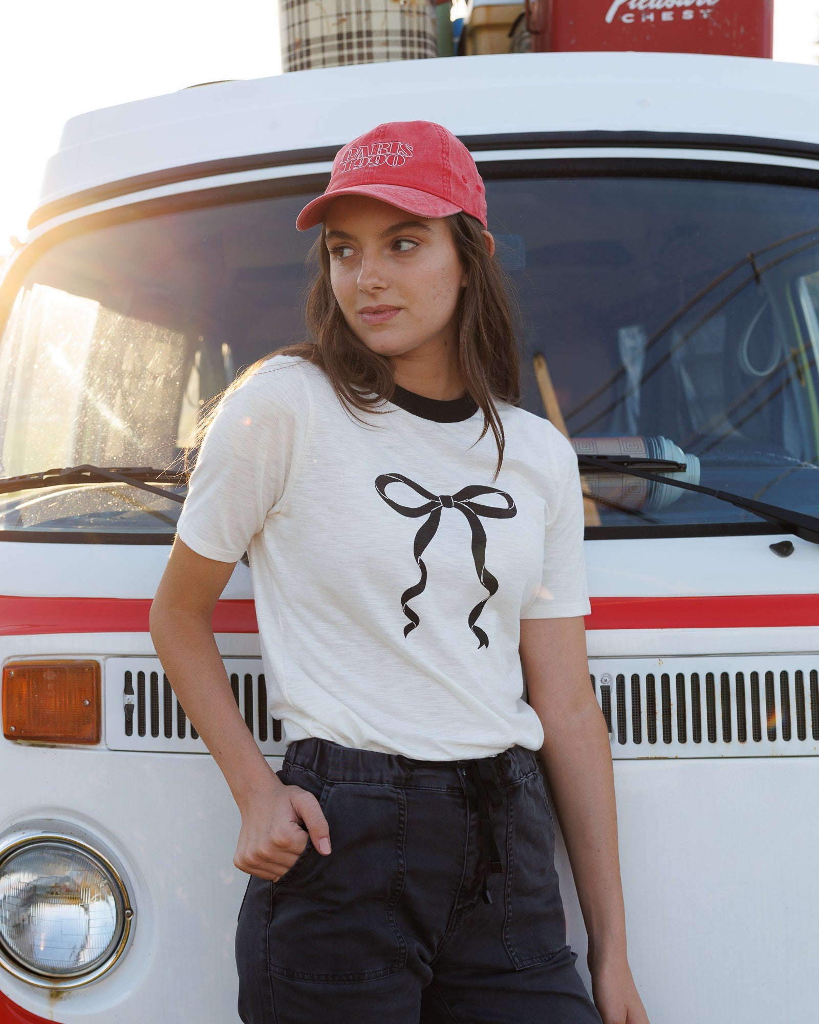 Demure Tee Tops Downeast- Tilden Co.