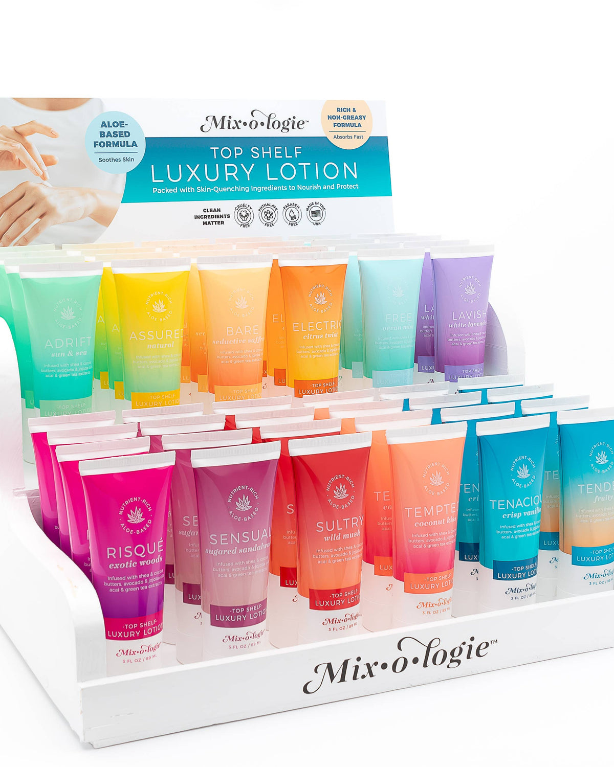 Tempted (coconut kiss) Top Shelf Luxury Lotion (3 Fl. Oz) lotion Mixologie- Tilden Co.