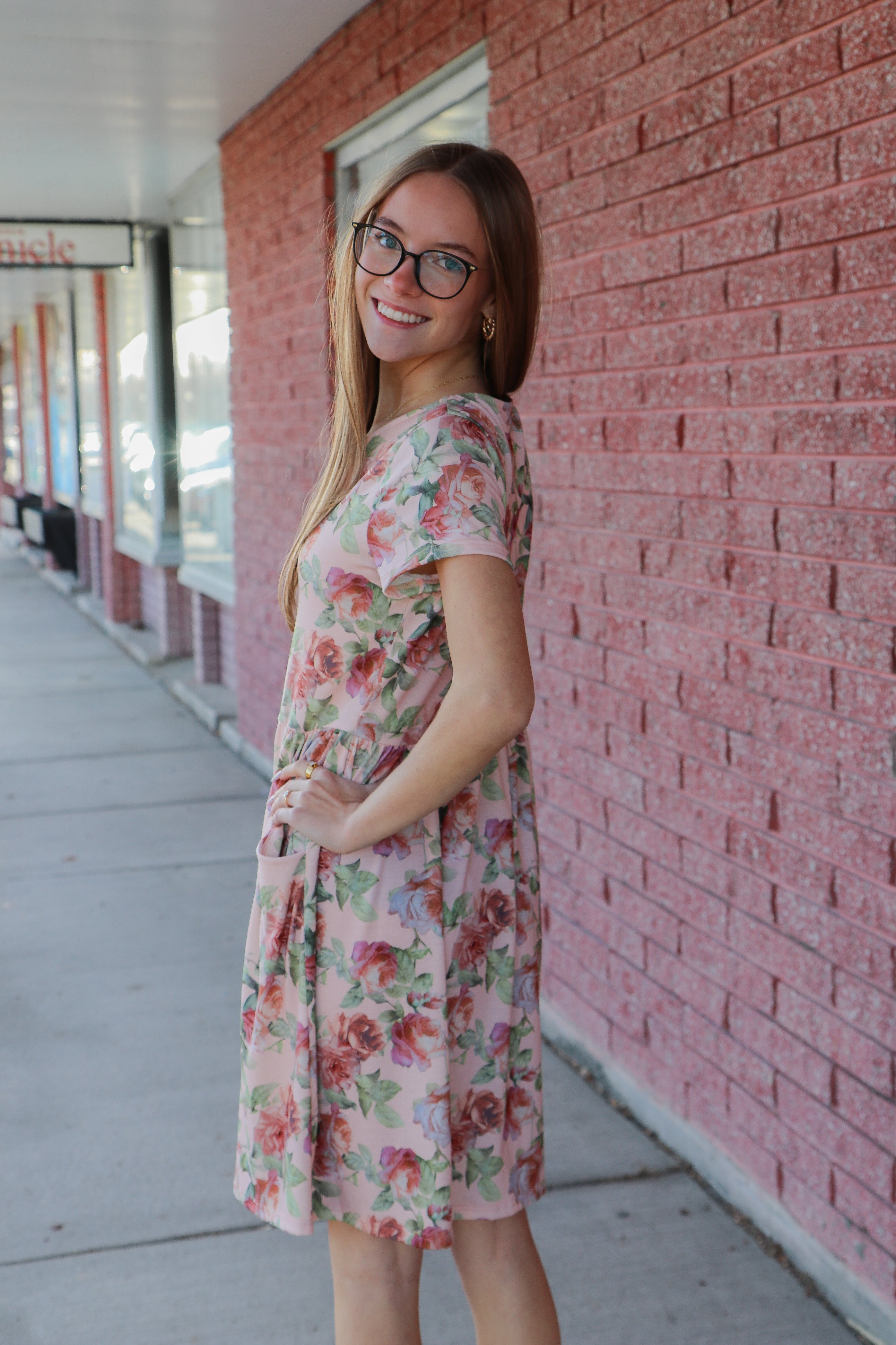 The Hattie Bloom Dress Dress BomBom- Tilden Co.