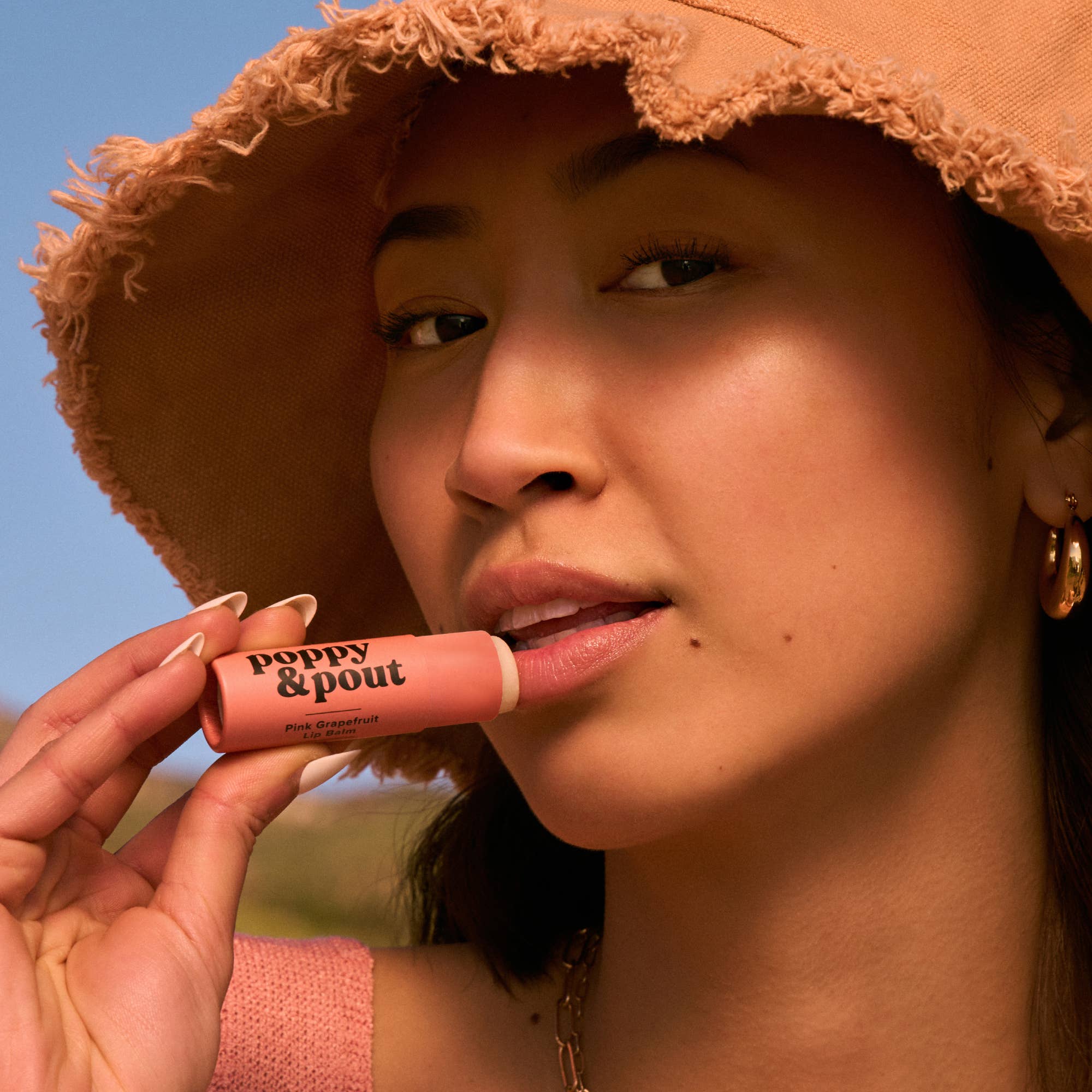 Lip Balm, Pink Grapefruit Poppy & Pout- Tilden Co.