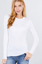 Long Sleeve Jersey Tee Long Sleeve Shirts and Tops Active Basic- Tilden Co.