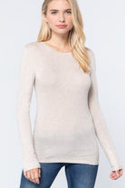 Long Sleeve Jersey Tee Long Sleeve Shirts and Tops Active Basic- Tilden Co.