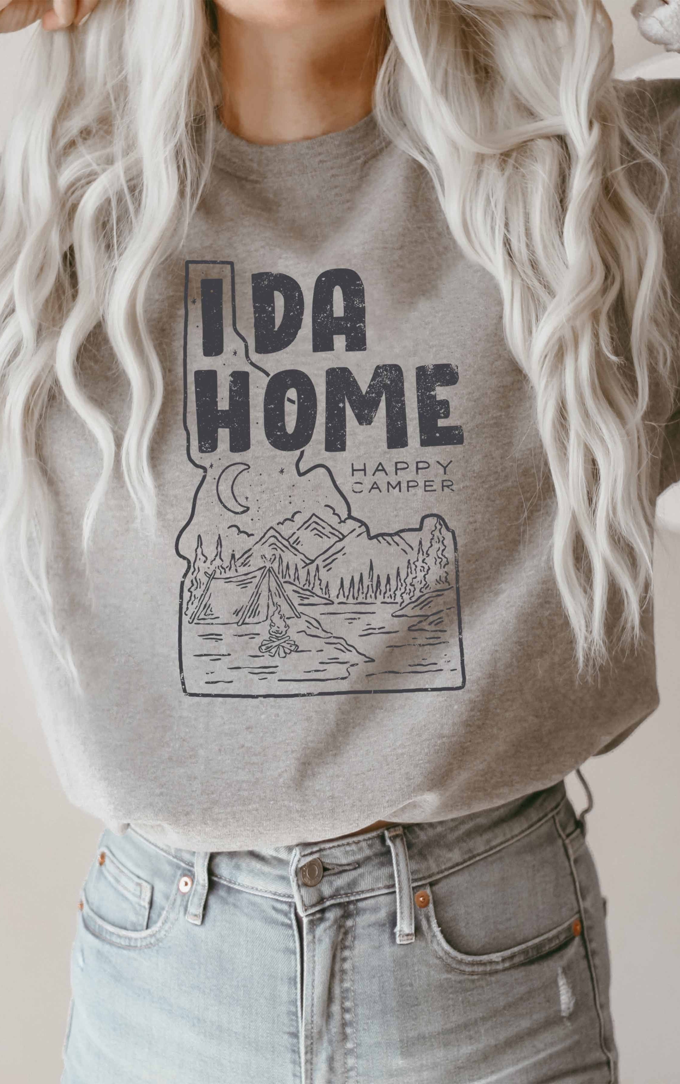 Idahome Graphic Sweatshirt    Shirts & Tops Tea Shirt Shoppe- Tilden Co.