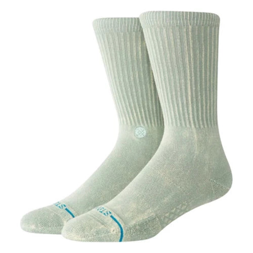Stance Icon Dyed Crew Socks - Seagreen Crew Socks Stance- Tilden Co.