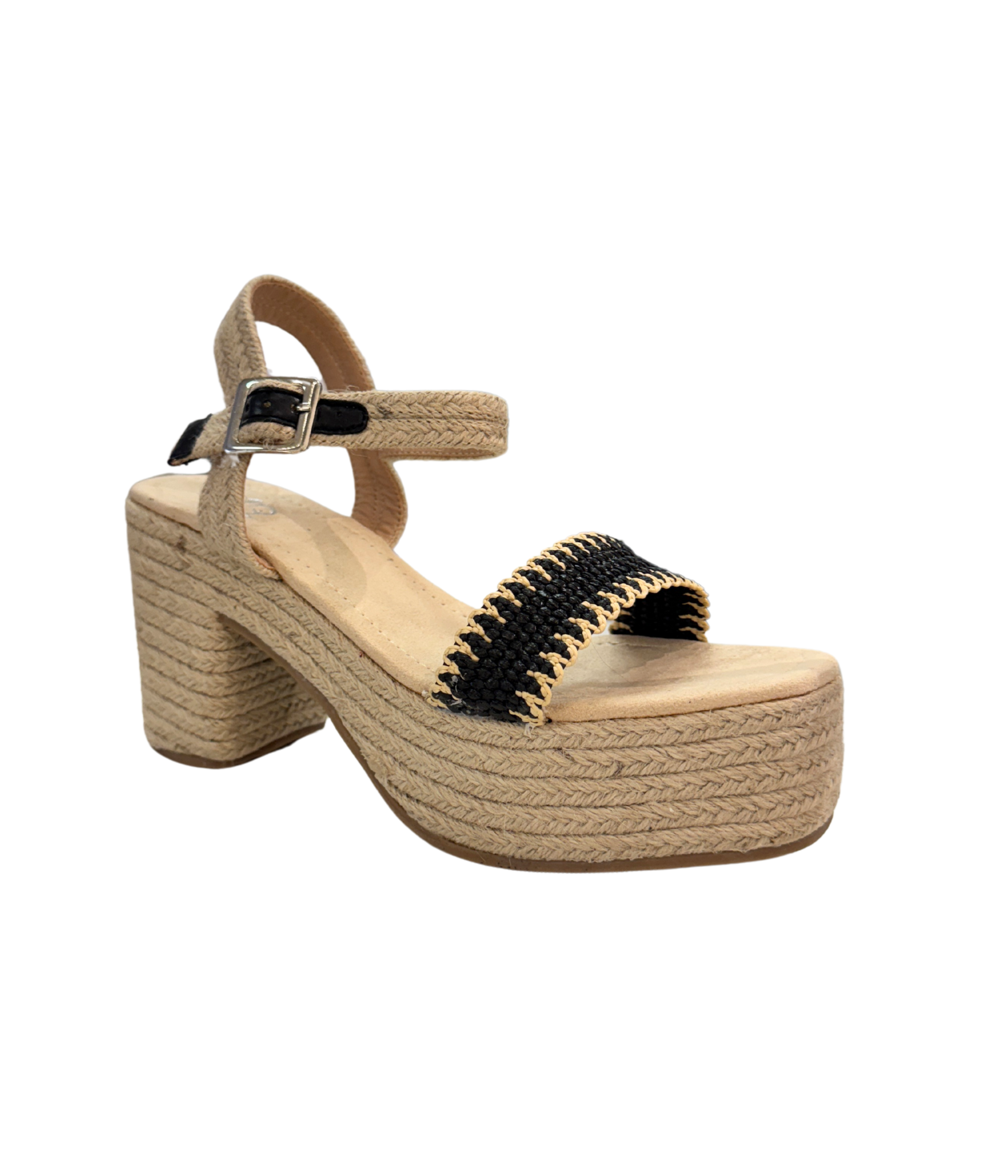 Elise Wedge in Black 140 Wedges Naughty Monkey- Tilden Co.