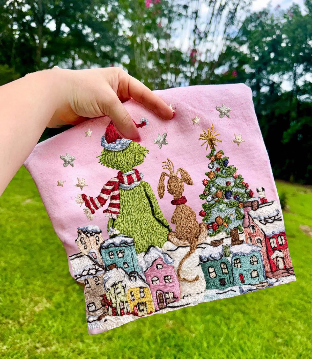 Storybook Christmas Graphic Tee and Sweatshirt Womens Ave Shops- Tilden Co.