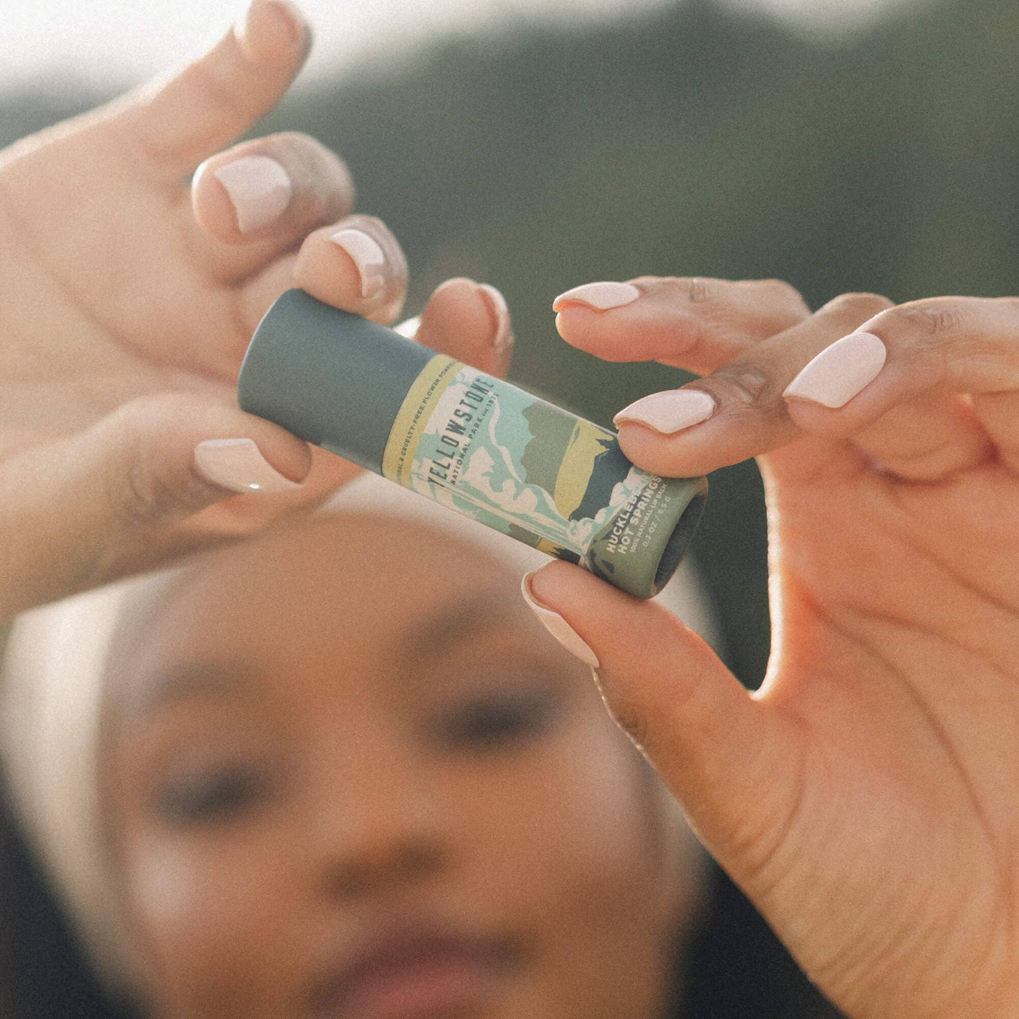 The Landmark Project, Lip Balm, Yellowstone Huckleberry Hot Springs Poppy & Pout- Tilden Co.