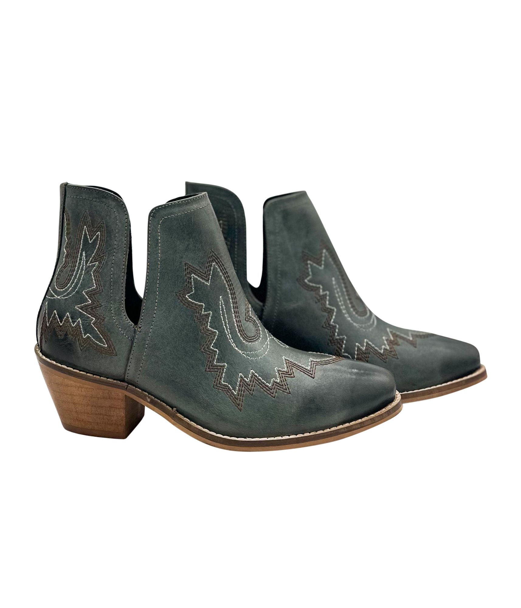 Kickin' Booties in Teal 110 Fashion Boots Naughty Monkey- Tilden Co.