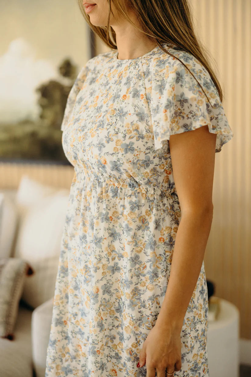 Pippa Dress in Rustic Umber Dress Mikarose- Tilden Co.