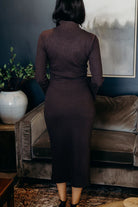 The Boston Dress in Smoky Walnut Shirts & Tops Mikarose- Tilden Co.