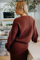Oversized Sweater in Maple Shirts & Tops Mikarose- Tilden Co.