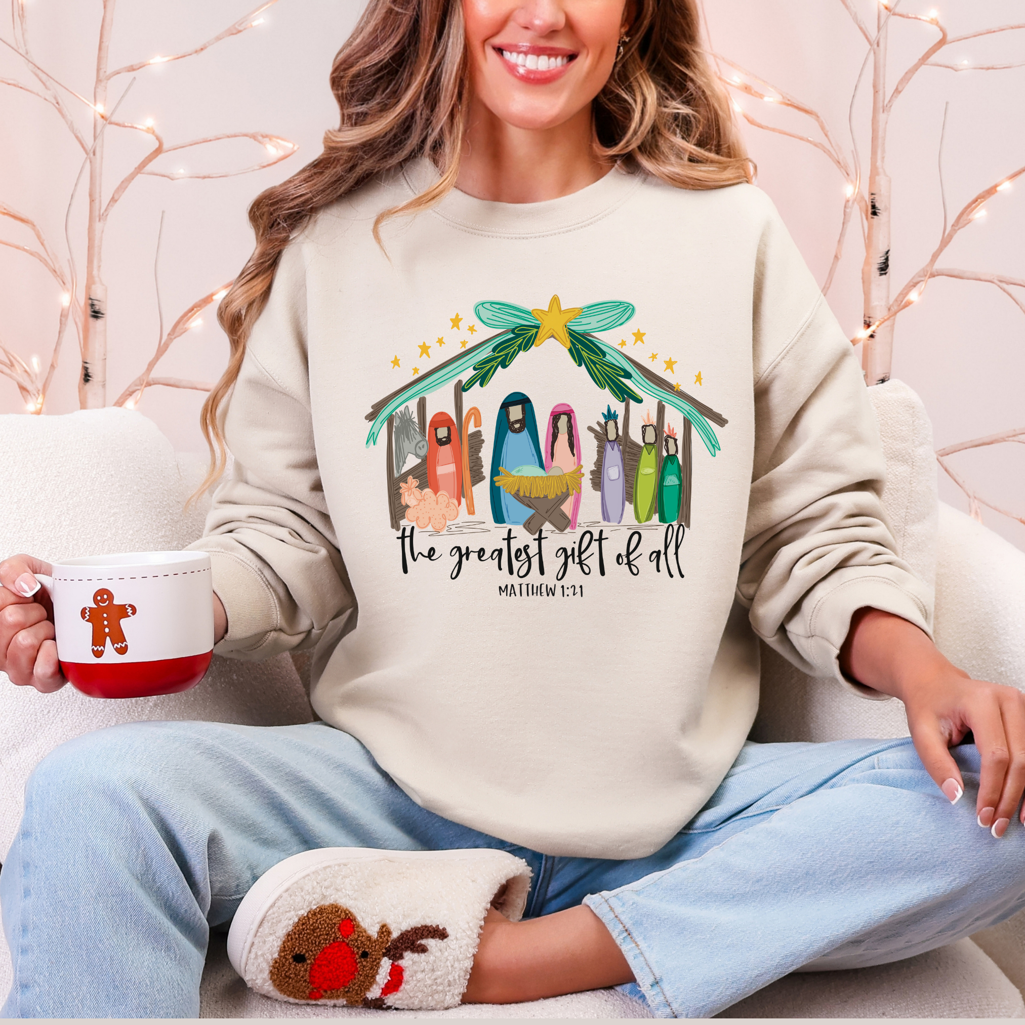 Greatest Gift Graphic Tee and Sweatshirt Womens Ave Shops- Tilden Co.