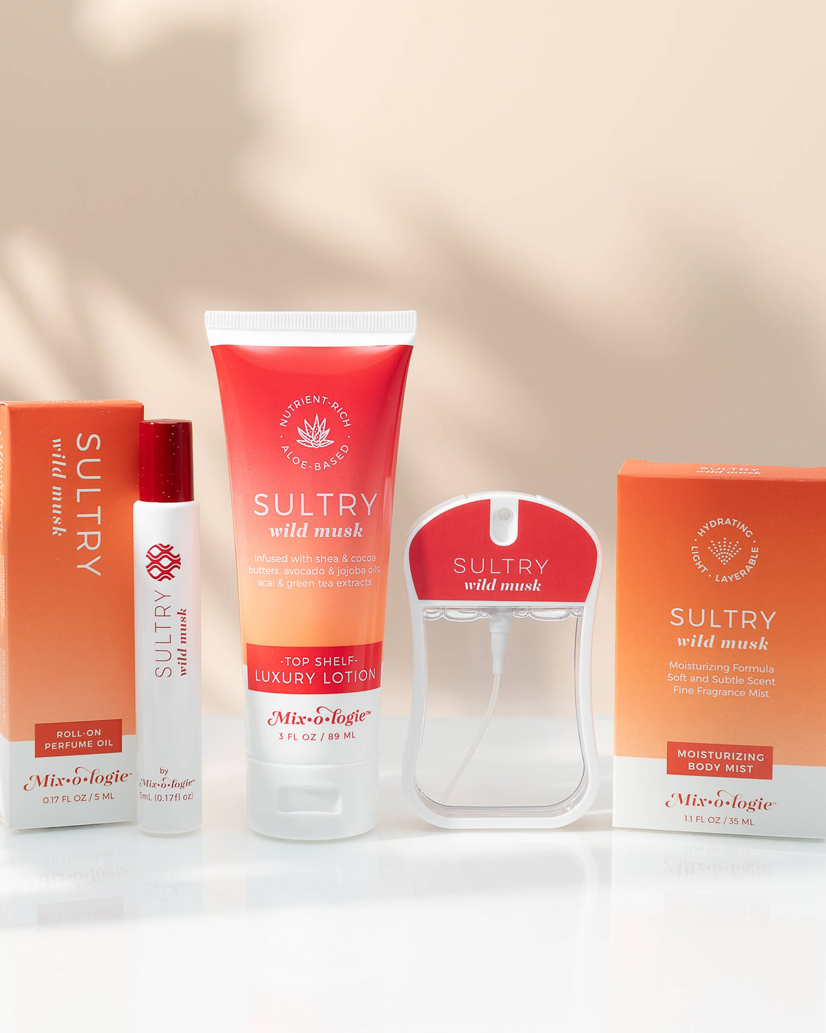 Sultry (wild musk) Top Shelf Luxury Lotion (3 Fl. Oz) lotion Mixologie- Tilden Co.