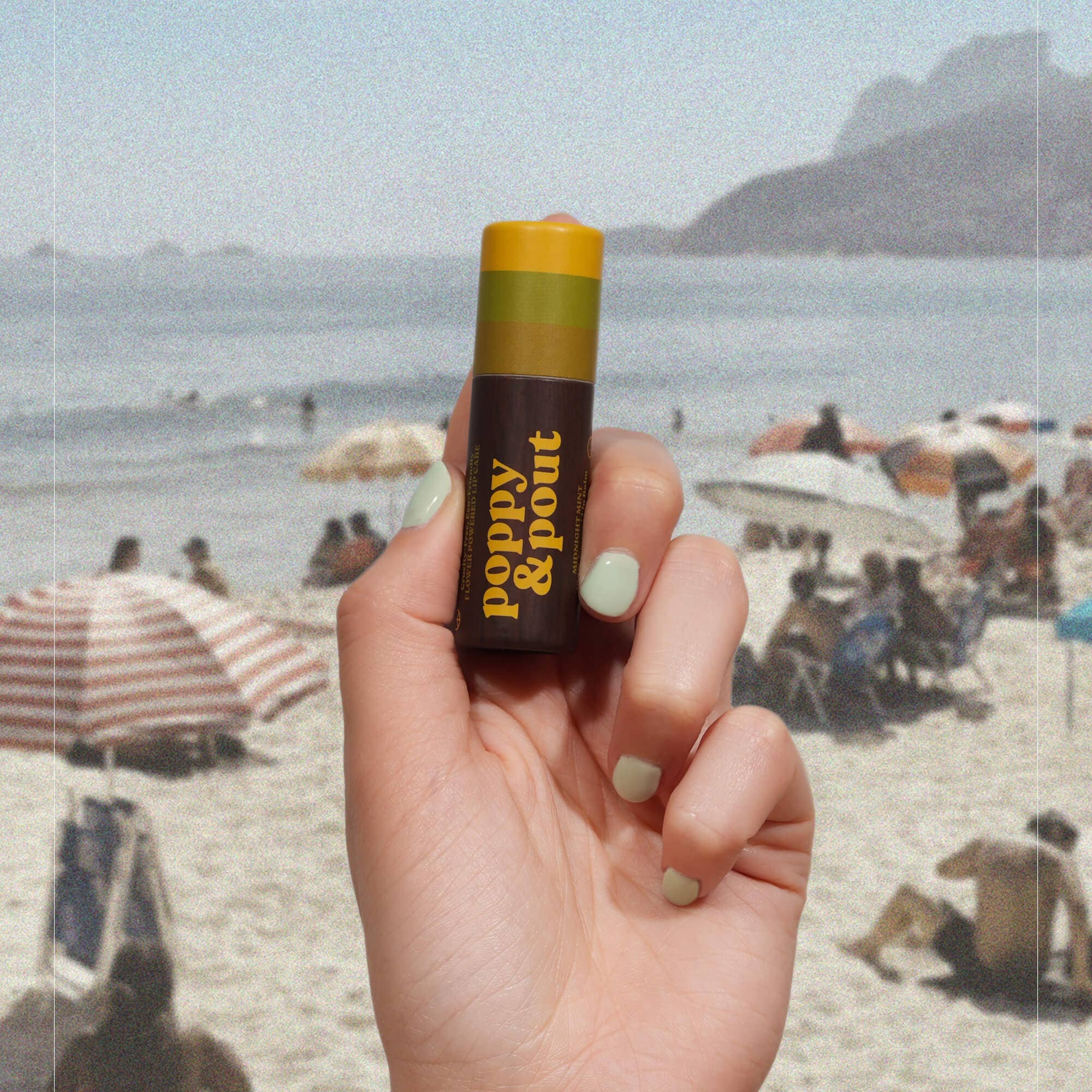 Lip Balm, Retro Surf, Midnight Mint lip balm Poppy & Pout- Tilden Co.