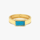 Pura Vida Tulum Turquoise Ring     Pura Vida- Tilden Co.