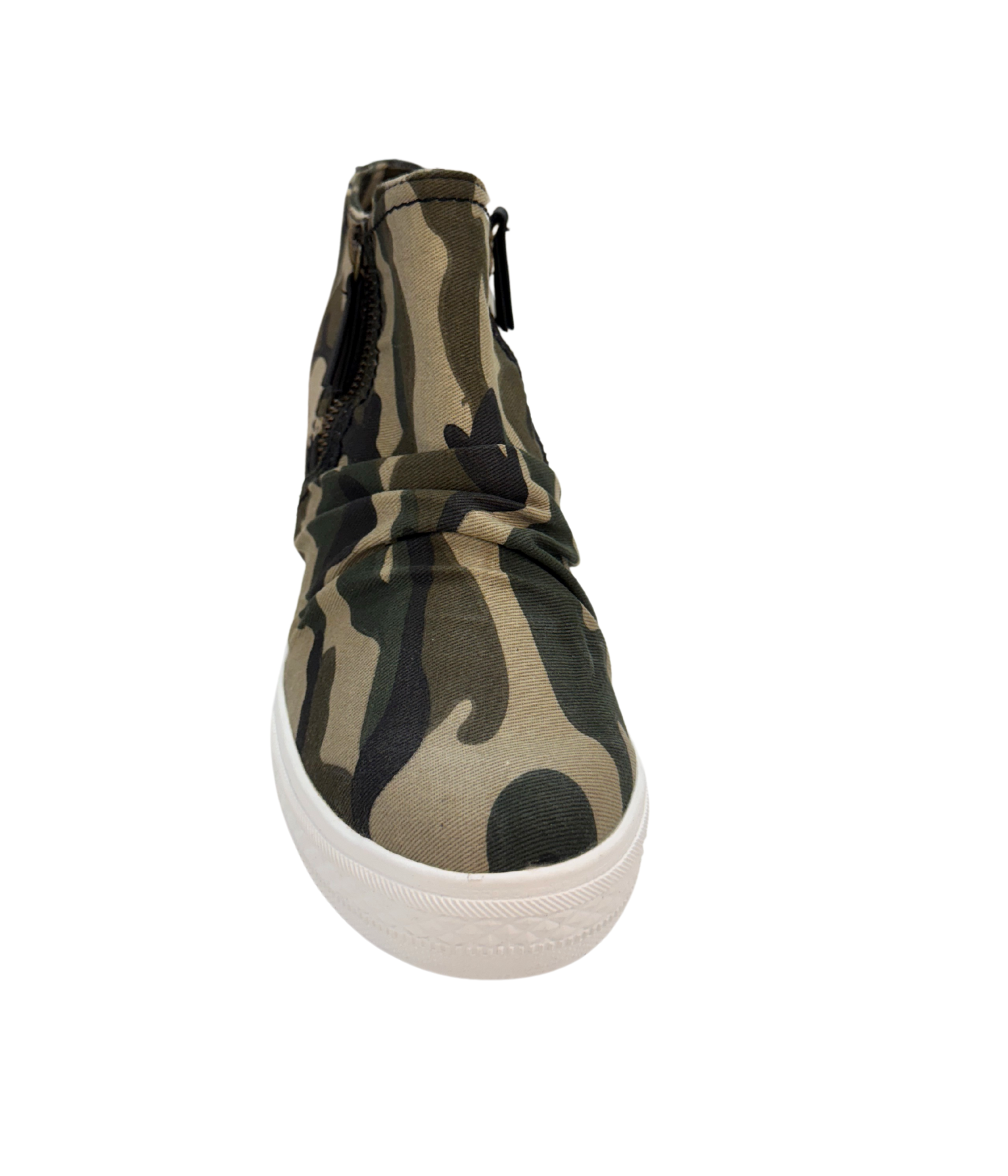 Ari Sneaker Wedge in Camo 120 Sneakers Naughty Monkey- Tilden Co.
