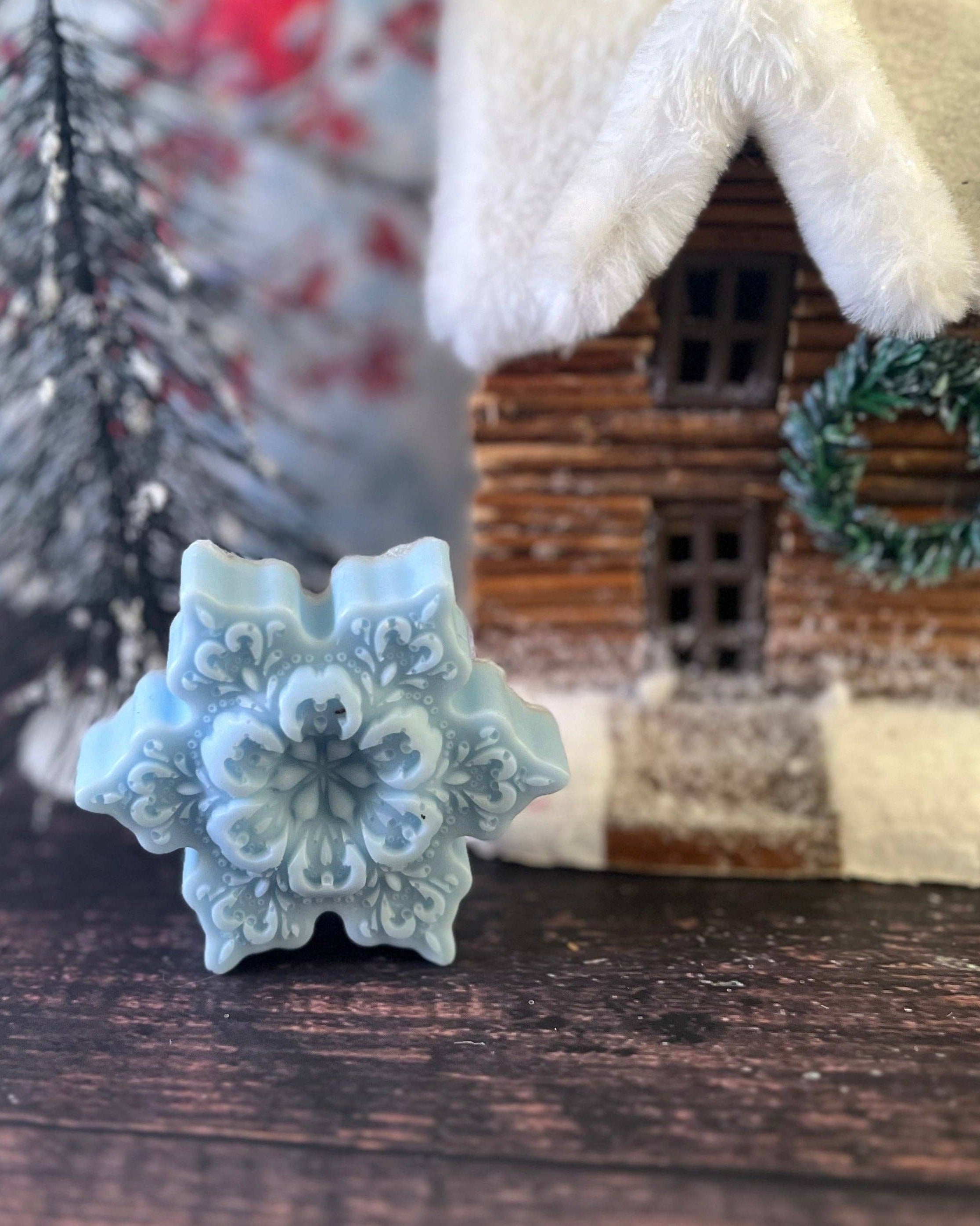 Snowflake Soap 1111 Elm Candle & Soap Shoppe- Tilden Co.