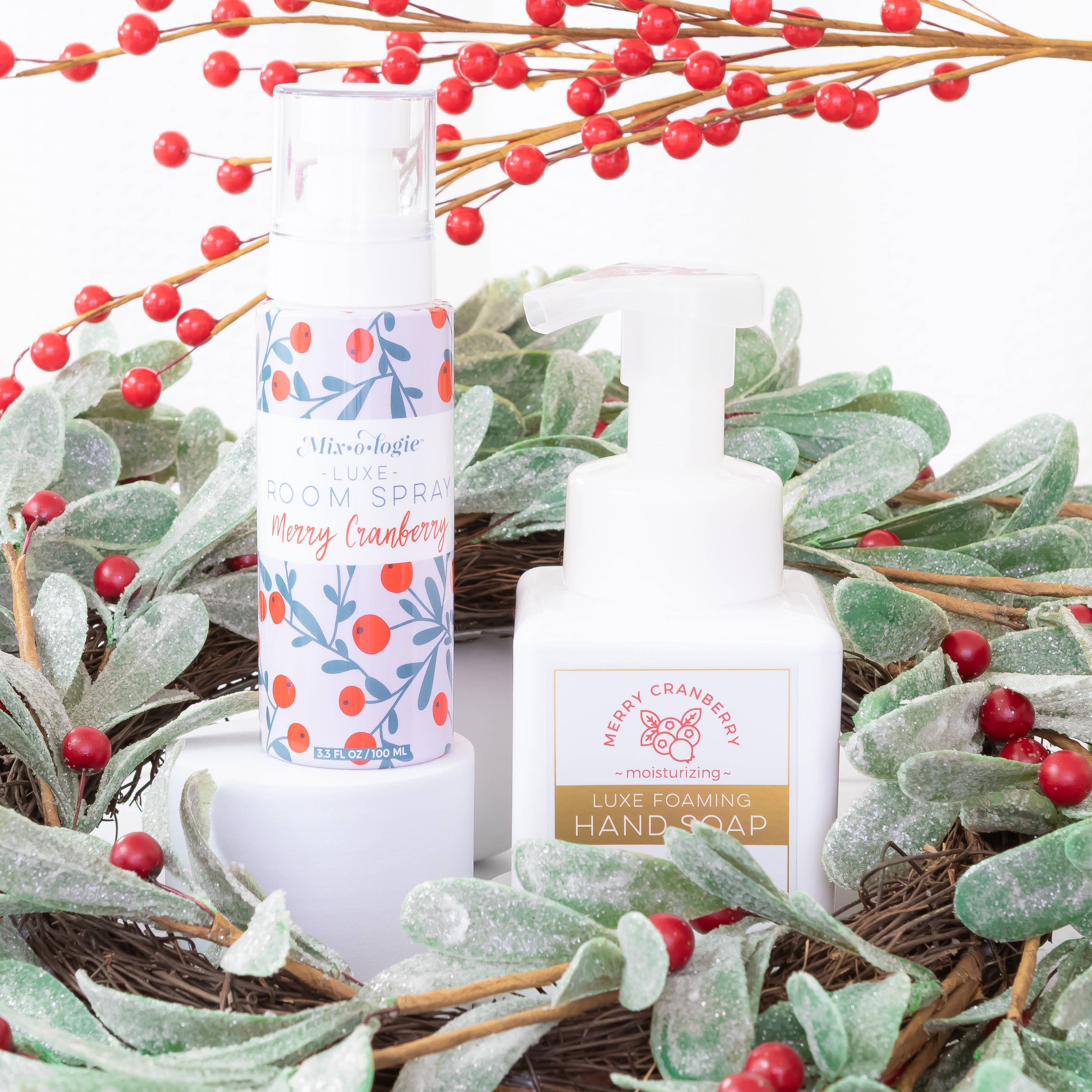 Merry Cranberry (Seasonal Scent) - Luxe Room Spray (100 mL) Mixologie- Tilden Co.