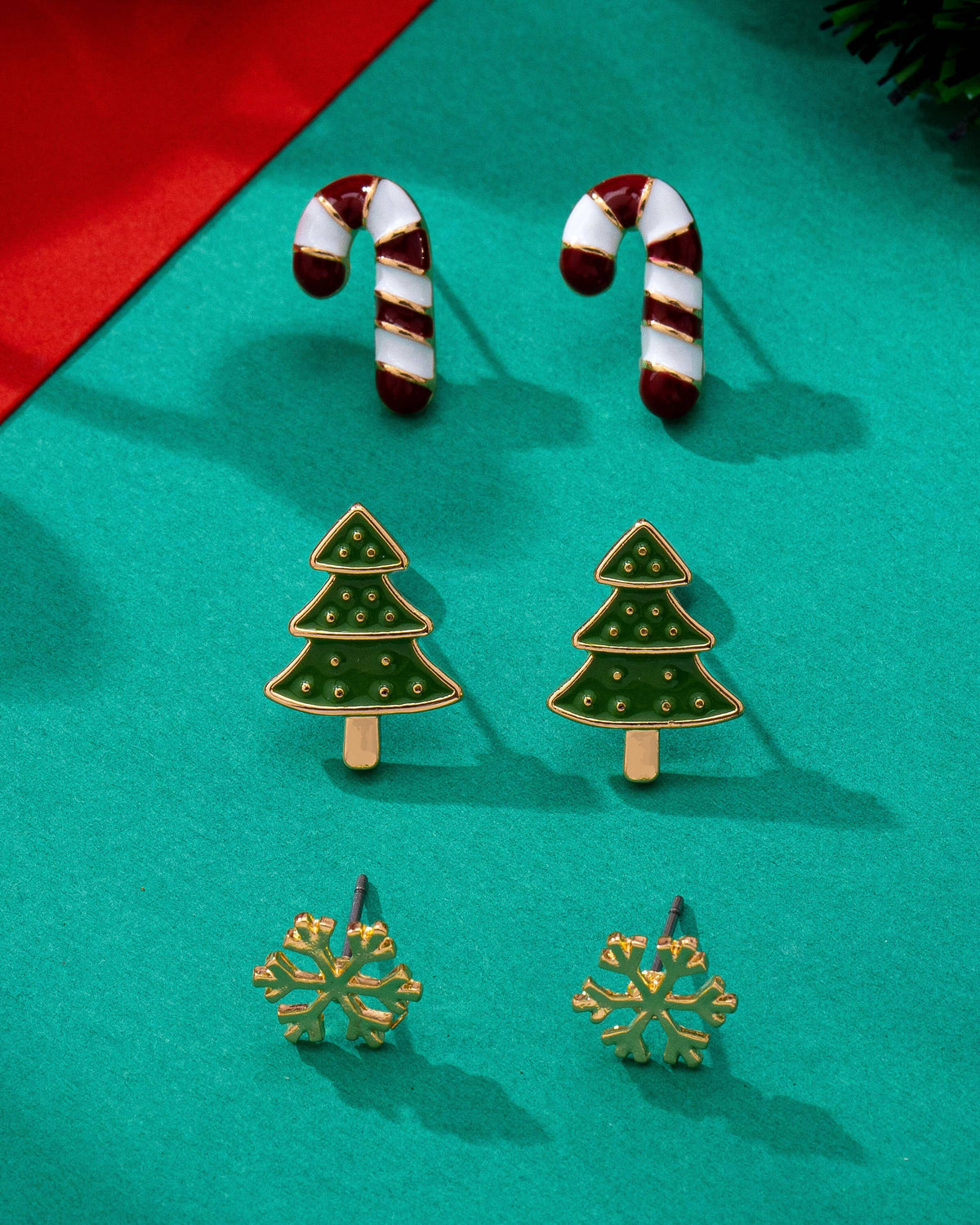 Winter Holiday Earring Set | 80E63269 Earrings JOSSLYN by wall to wall- Tilden Co.