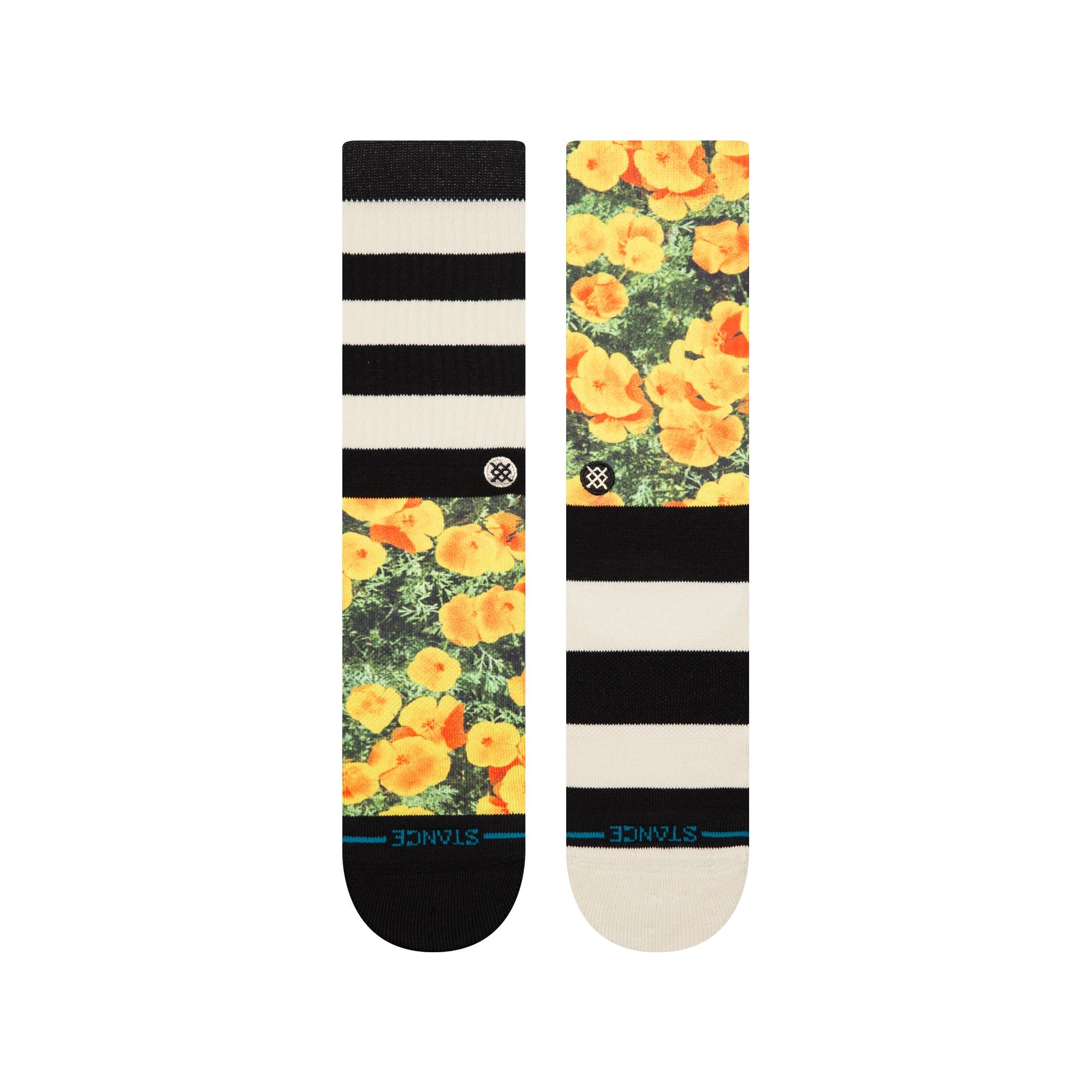 Stance Very Poppin Poly Blend Crew Socks Crew Socks Stance- Tilden Co.