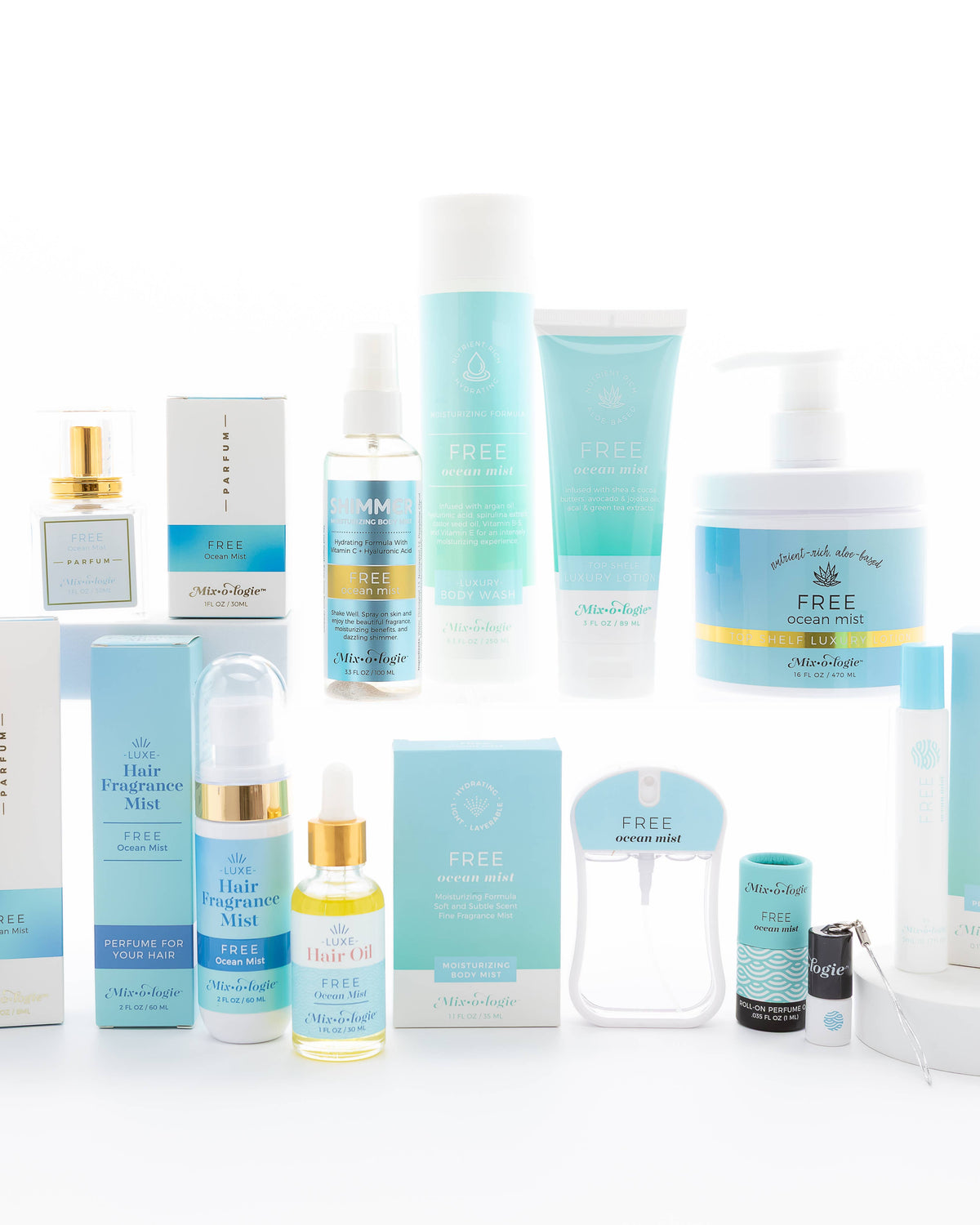 Free (Ocean Mist) | Rollerball Perfume Oil Roll-On perfume Mixologie- Tilden Co.