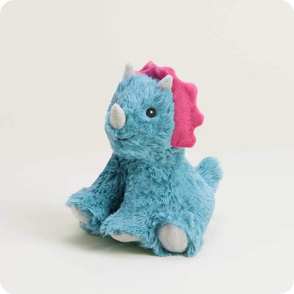 Jr Triceratops Warmies Stuffed Animal Warmies: America’s Favorite Microwave Plush Brand- Tilden Co.