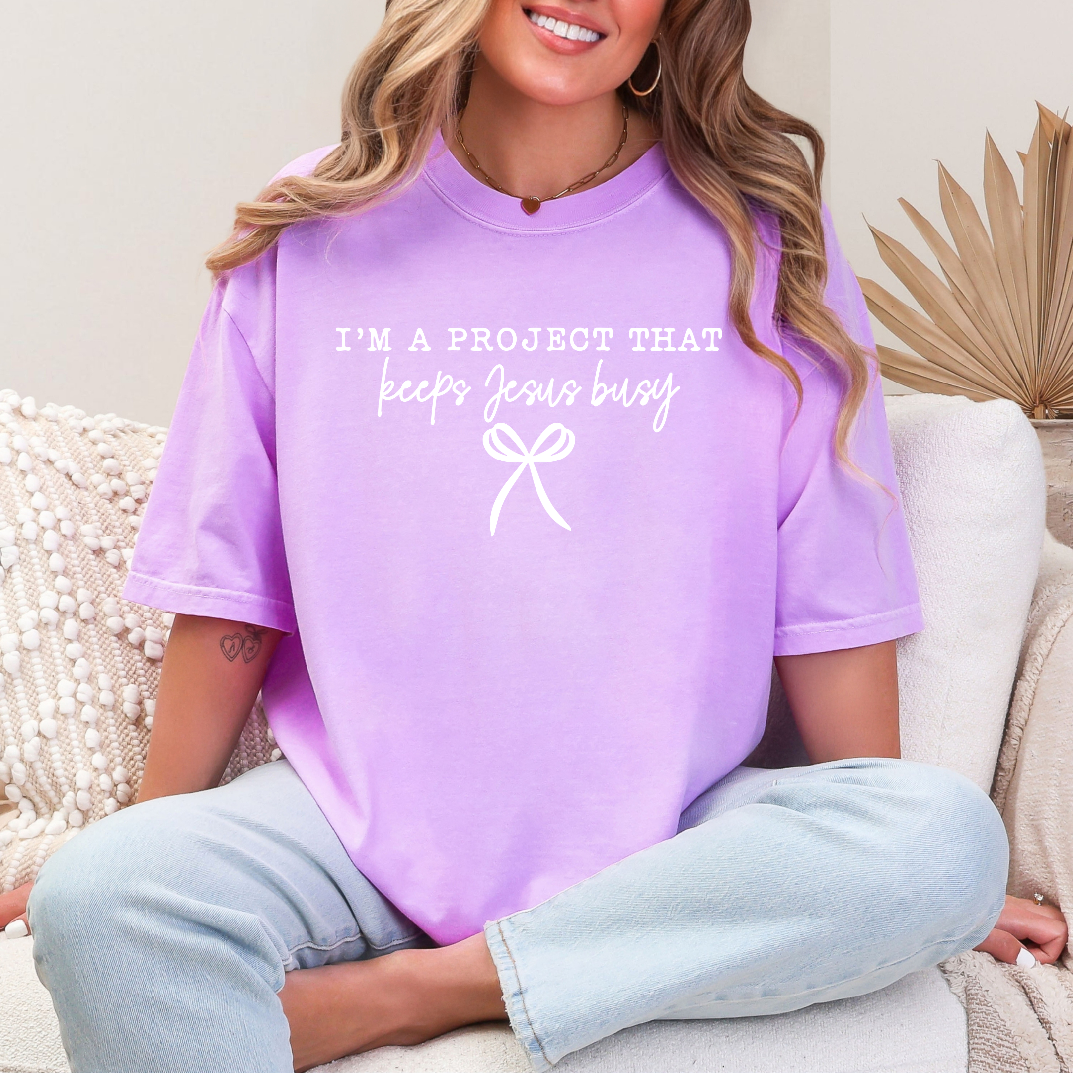 Keeps Jesus Busy Graphic Tee T-Shirt Ave Shops- Tilden Co.