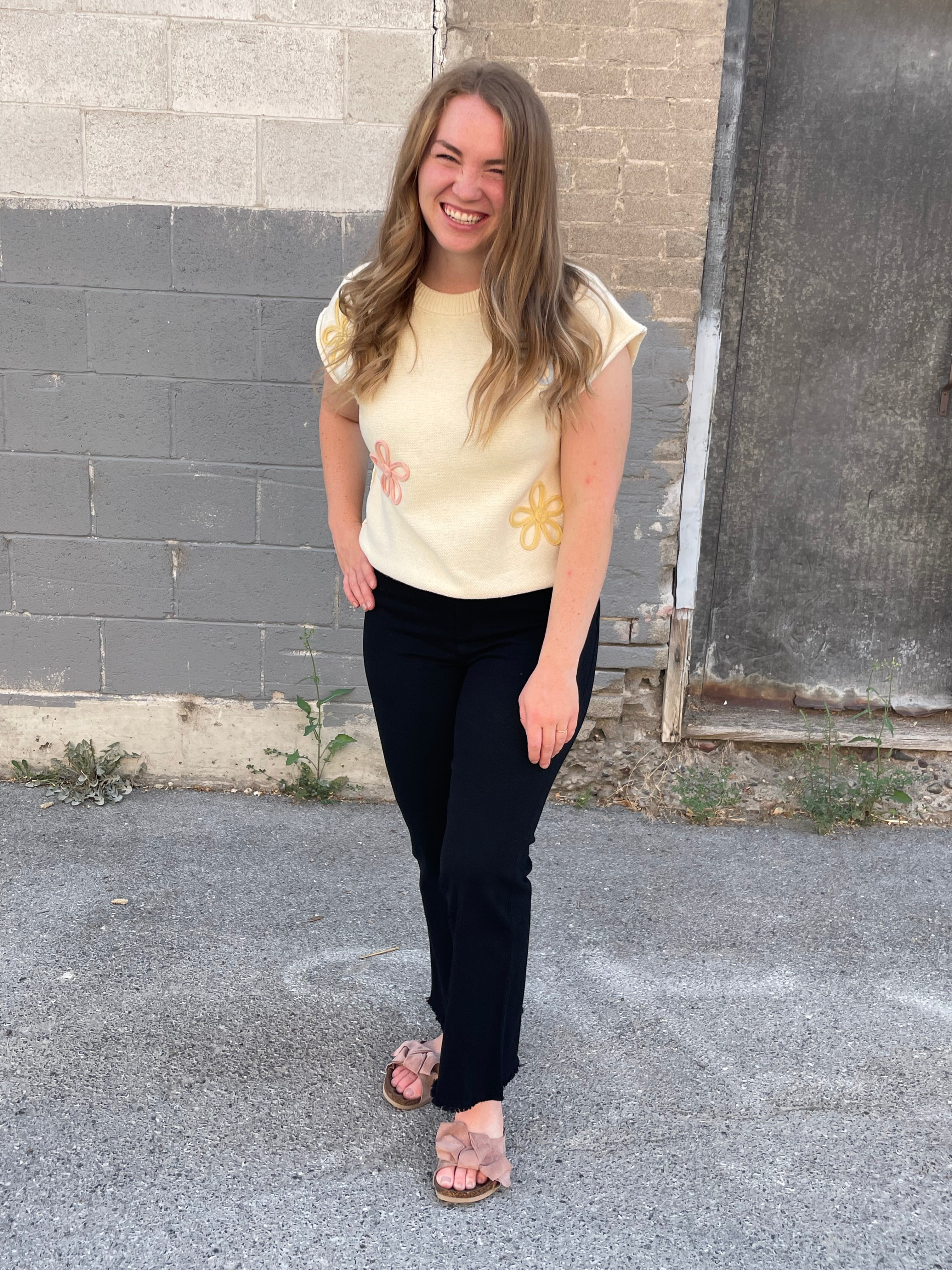 Edge it Up Flare Pants Casual Pants La Miel- Tilden Co.