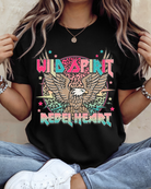 Wild Spirit Rebel Heart Graphic Tee Womens Ave Shops- Tilden Co.