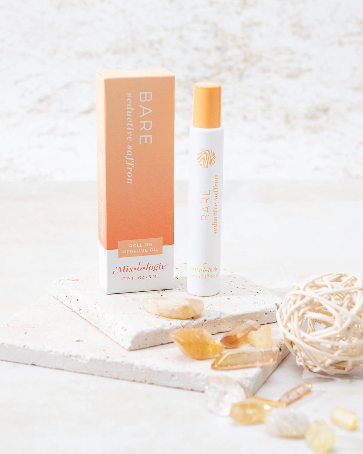 Bare (seductive saffron) | Rollerball Perfume Oil Roll-On perfume Mixologie- Tilden Co.