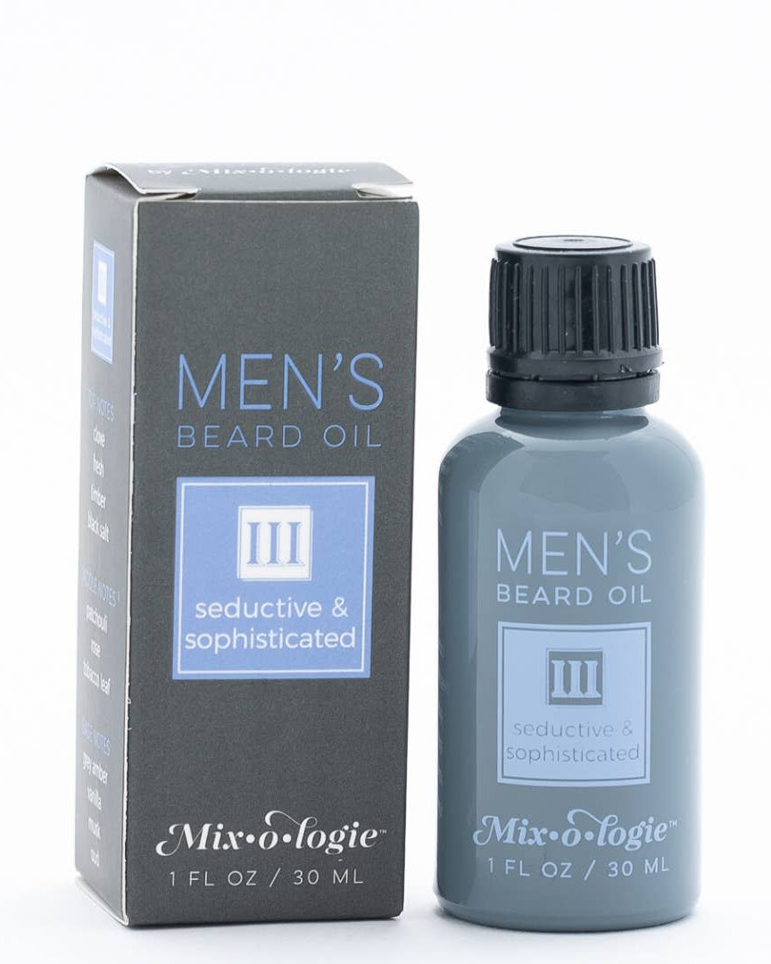 Men's III (Seductive & Sophisticated) | Beard Oil Mixologie- Tilden Co.