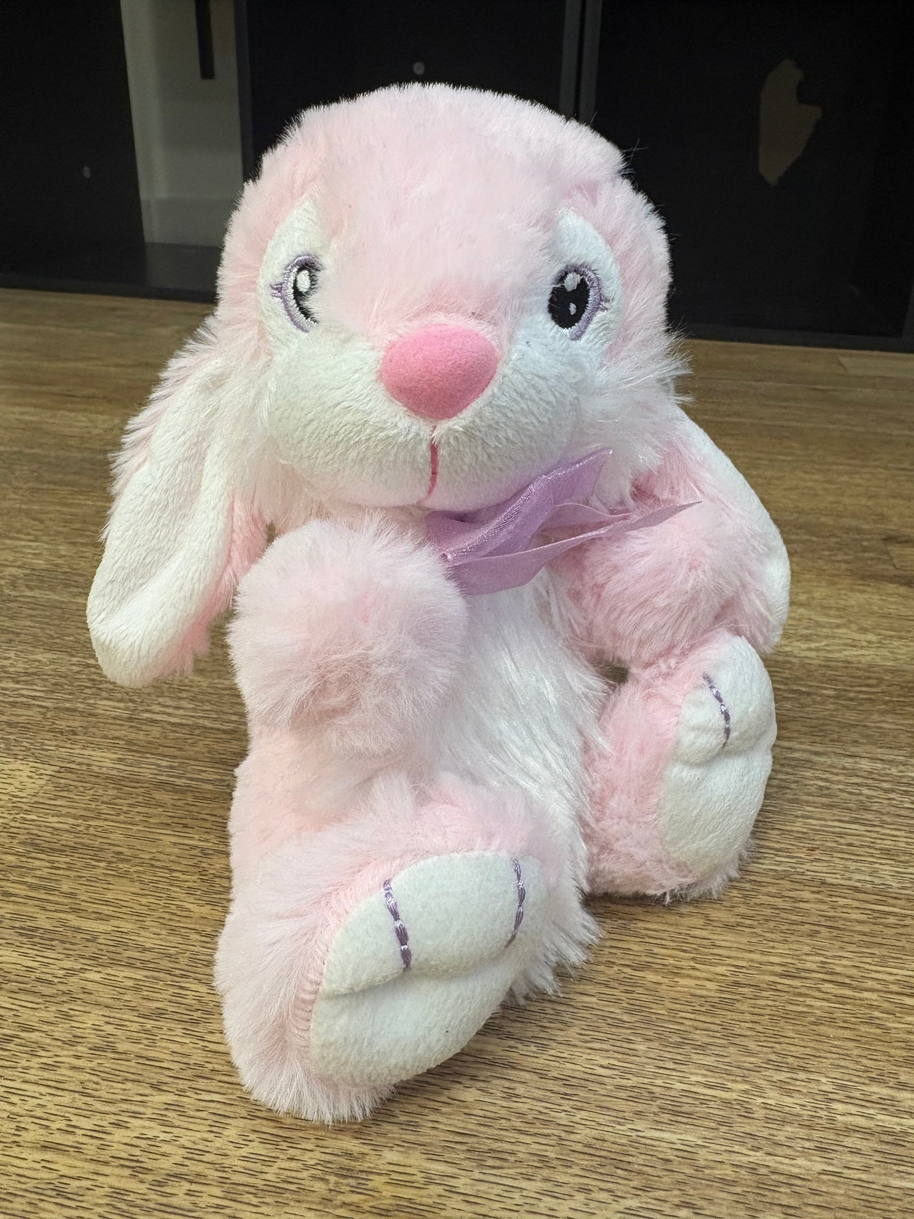 Personalized Easter Bunny Stuffies 8" Pink Bunny 8" Pink Bunny Daydreamer Creations- Tilden Co.