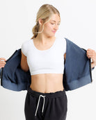 Demi Tee - Short Sleeve Cropped Basic Layering Tee White / XS White XS Layering Top Downeast- Tilden Co.