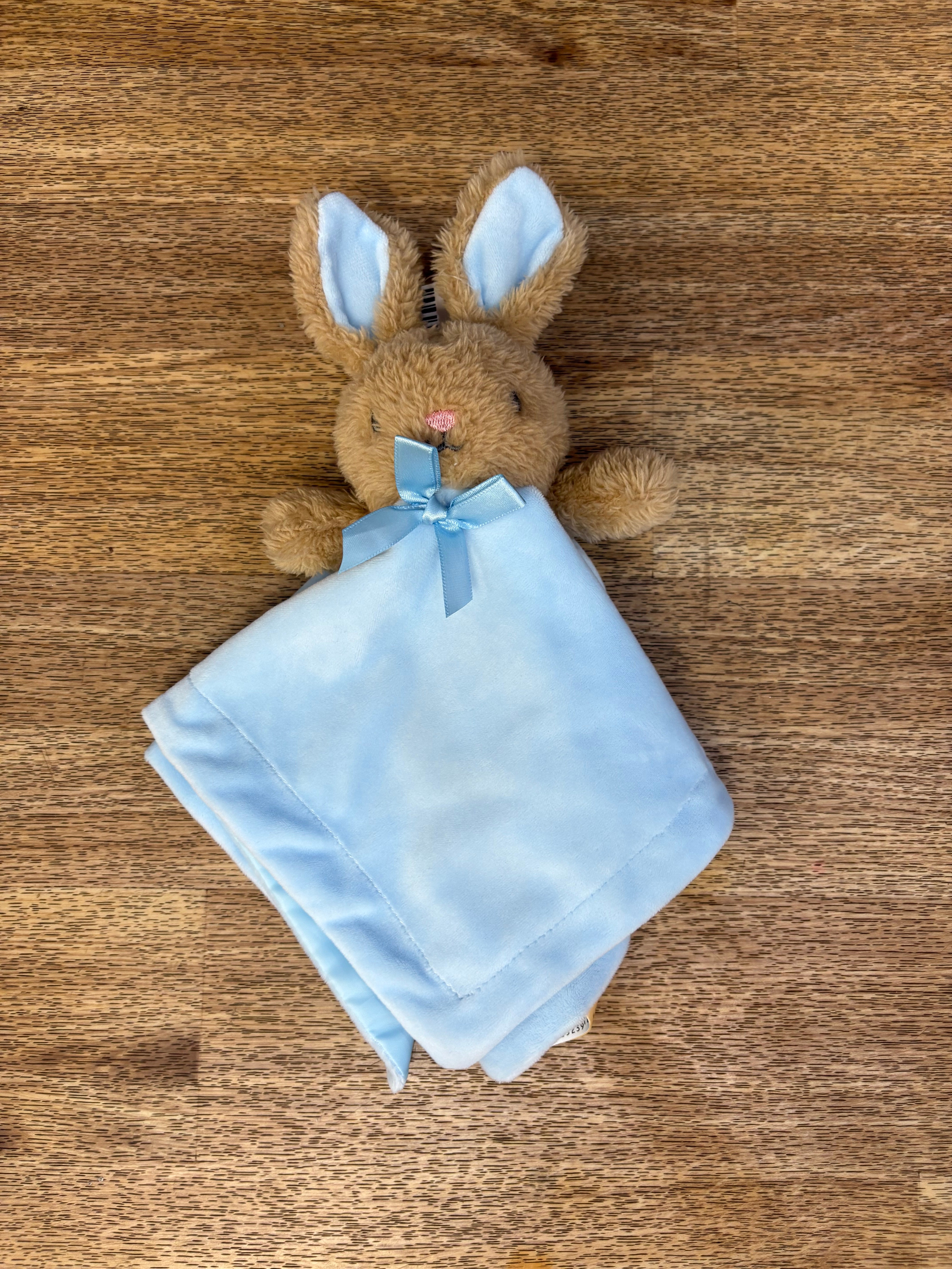 Personalized Easter Bunny Stuffies Blue Lovie Blue Lovie Daydreamer Creations- Tilden Co.