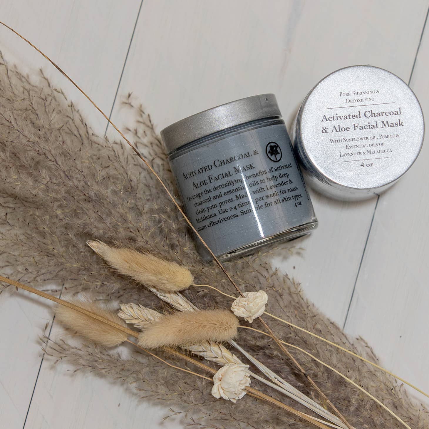 Aloe Vera & Charcoal Facial Mask Face mask Simplified Soap- Tilden Co.