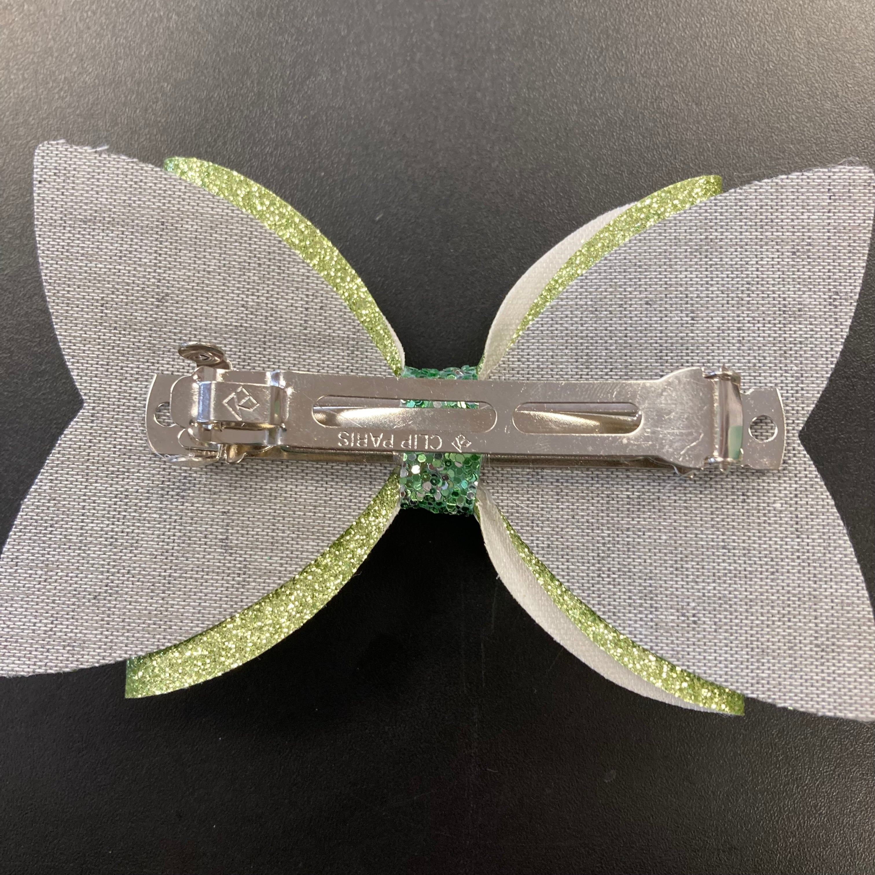 St Patrick Large Bow #3    earring Daydreamer Creations- Tilden Co.