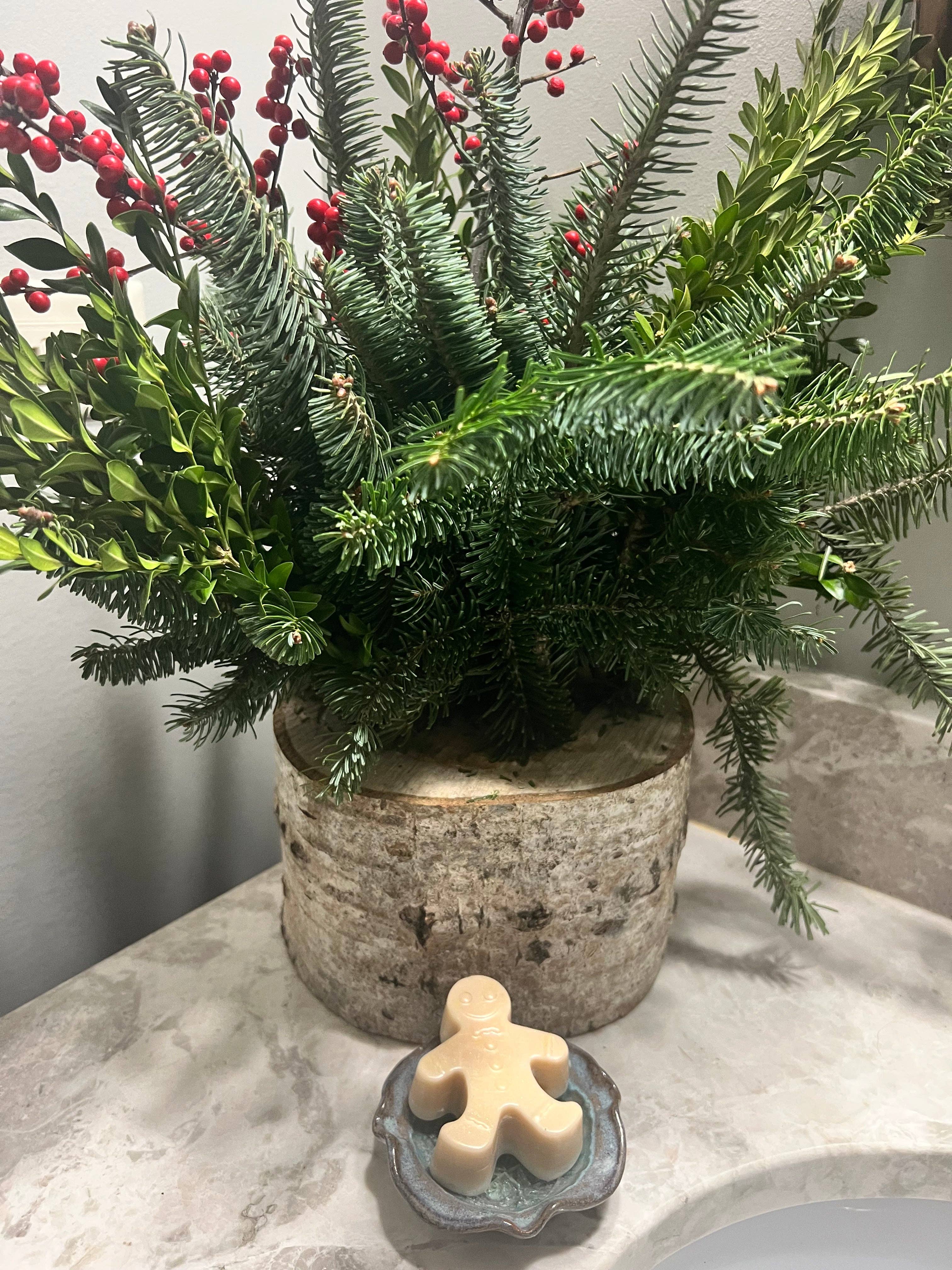 Gingerbread Man Shea Soap 1111 Elm Candle & Soap Shoppe- Tilden Co.