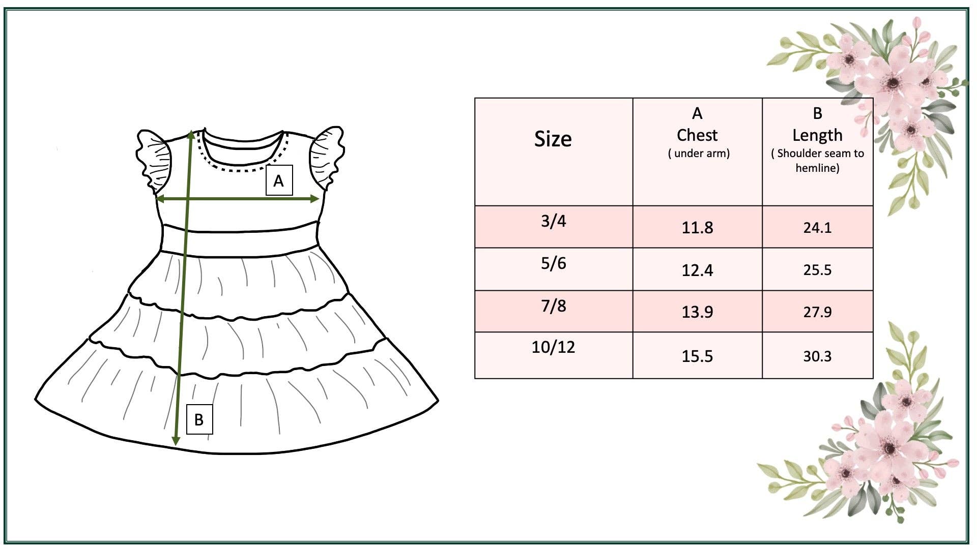 Girl's Daisy Check Tiered Dress Girl's Dress Adorable Sweetness- Tilden Co.