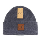 Unisex Classic Oversized Logo CC Beanie Dk. Denim Mix Dk. Denim Mix  beanie C.C Beanie- Tilden Co.