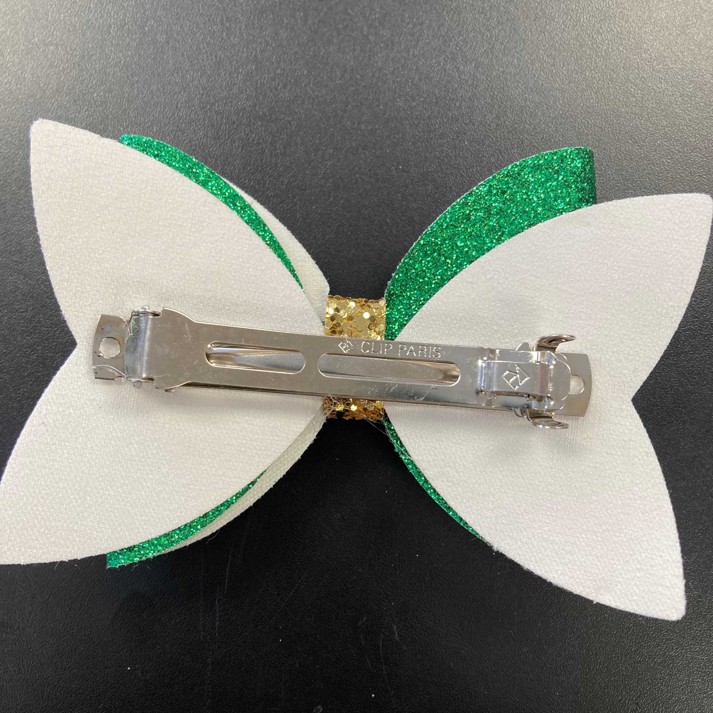 St Patrick Large Bow #5    earring Daydreamer Creations- Tilden Co.