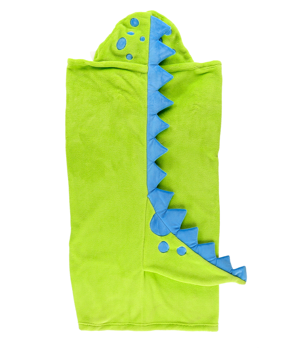 Dinosaur Kid's Hooded Blanket Blanket LazyOne- Tilden Co.