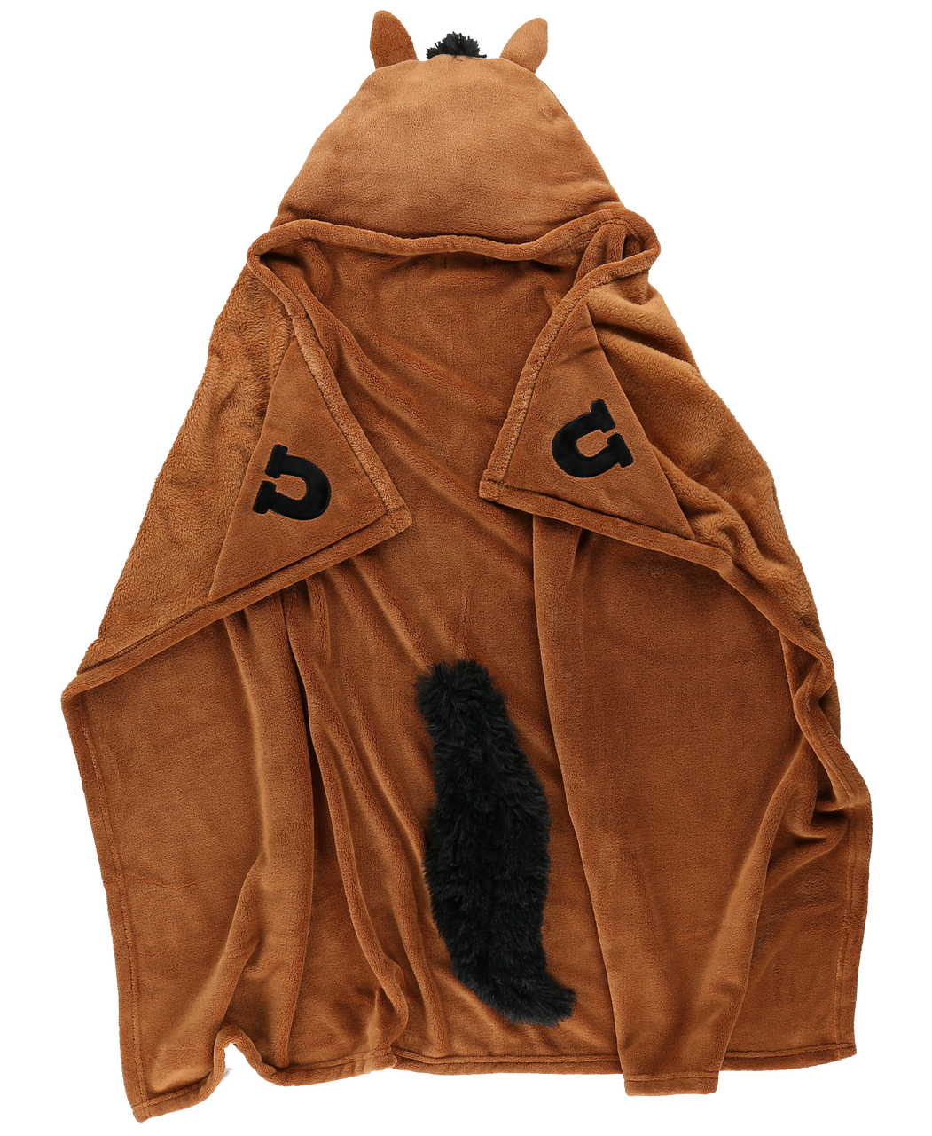 Horse Kid's Hooded Blanket Blanket LazyOne- Tilden Co.